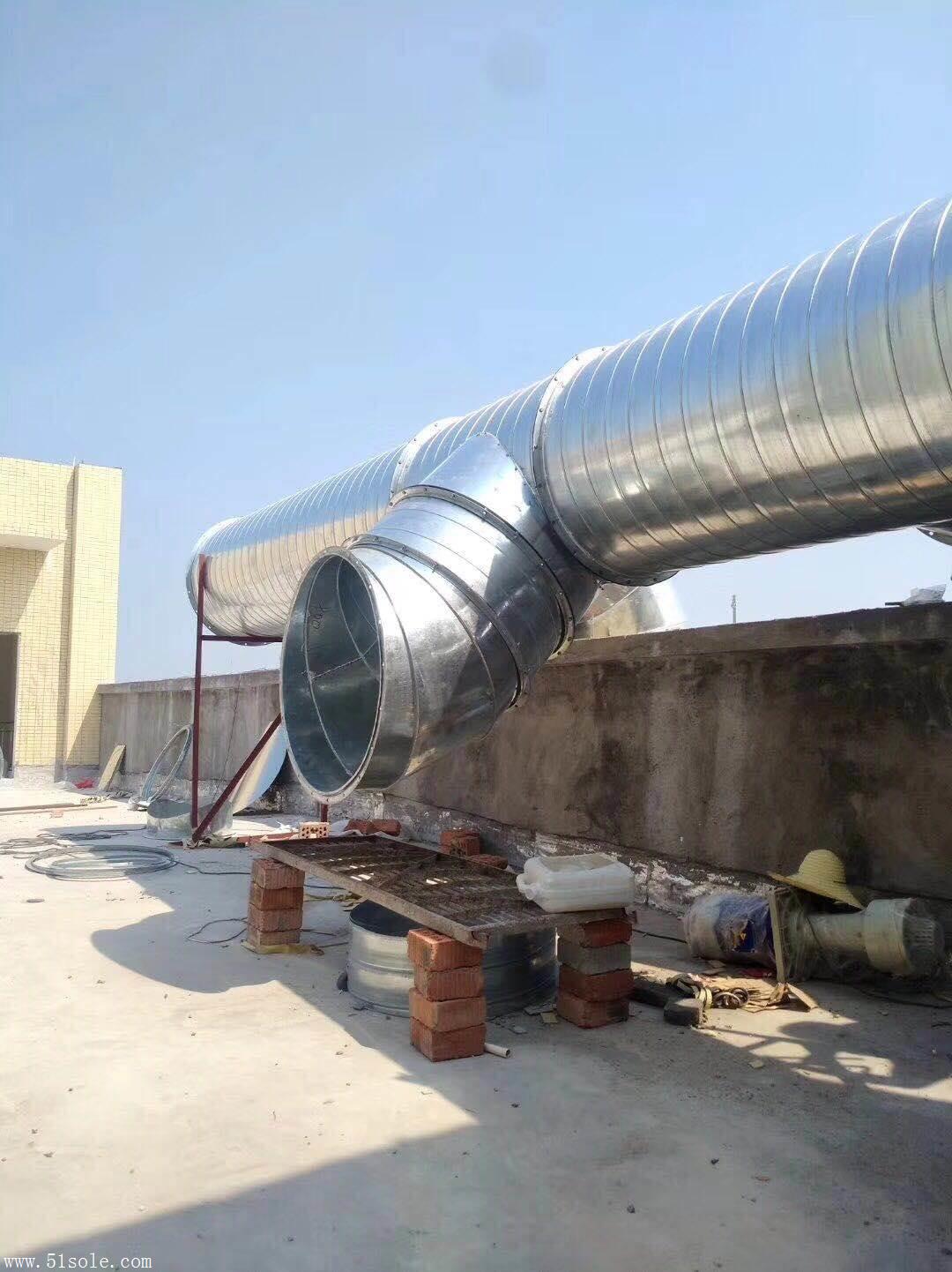 镀锌螺旋风管的特性与应用 环保除尘与防腐加工的完美结合